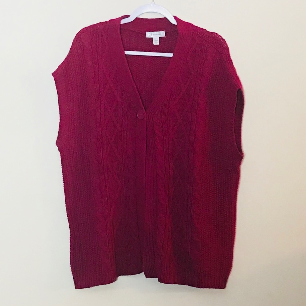 Dressbarn | Plus size sleeveless sweater sz 22/24